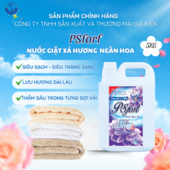 PSfort – Nước giặt xả 6in1 Hương Ngàn Hoa 5KG
