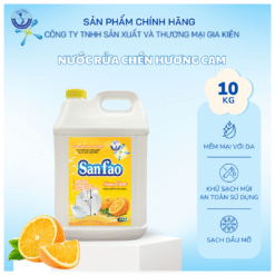 Nước rửa chén Sanfao Hương Cam 10KG
