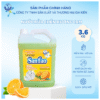 Nước rửa chén Sanfao Hương Cam 3.6KG